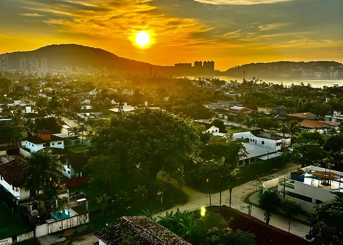 Vista Panorâmica Enseada Apartamento Guarujá